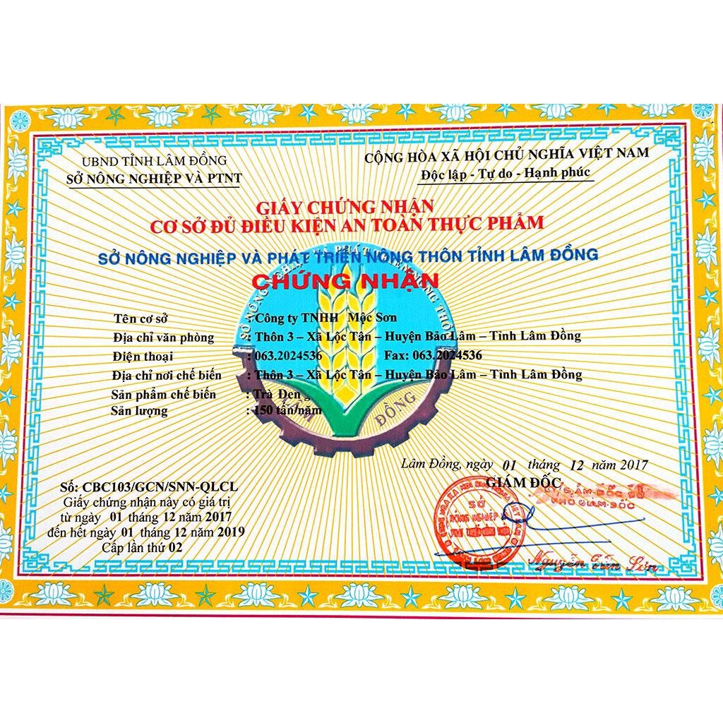Lục Trà  Thượng Hạng Mộc Sơn 1KG
