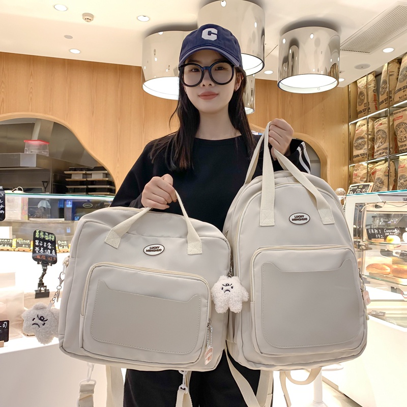 Balo PRETTYZYS 2022 dành cho sinh viên thiết kế phong cách Hàn Quốc sức lớn 15.6 inch