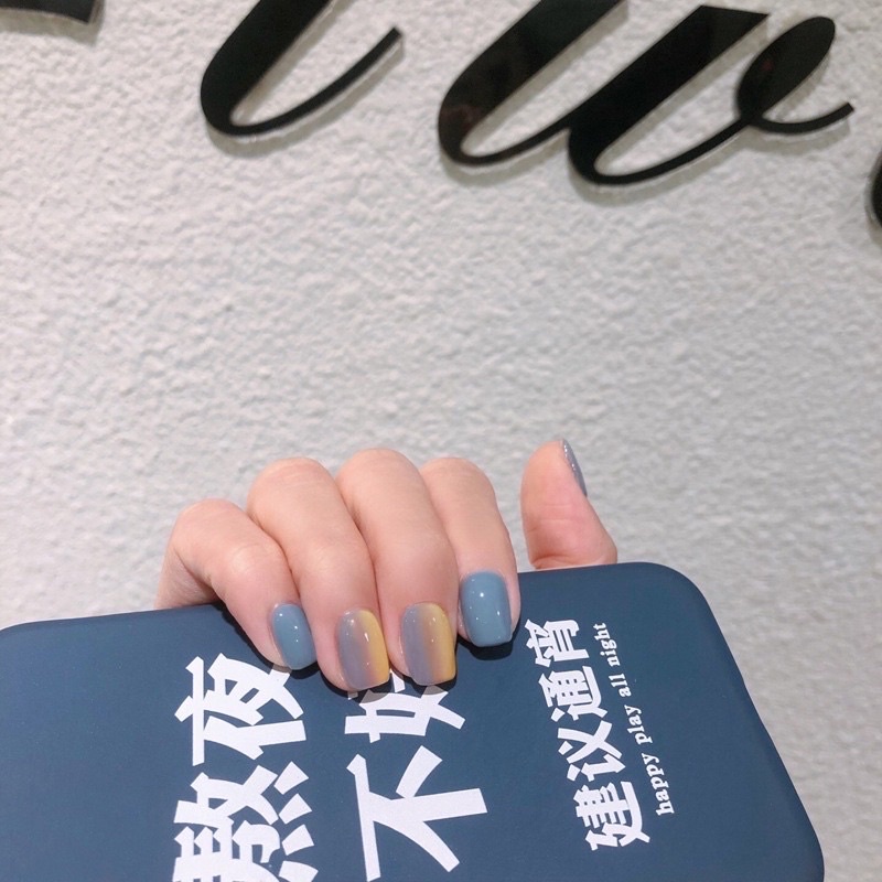 Bộ 24 móng tay giả NOBOX không kèm hộp đựng ( Tặng kèm keo và dũa )