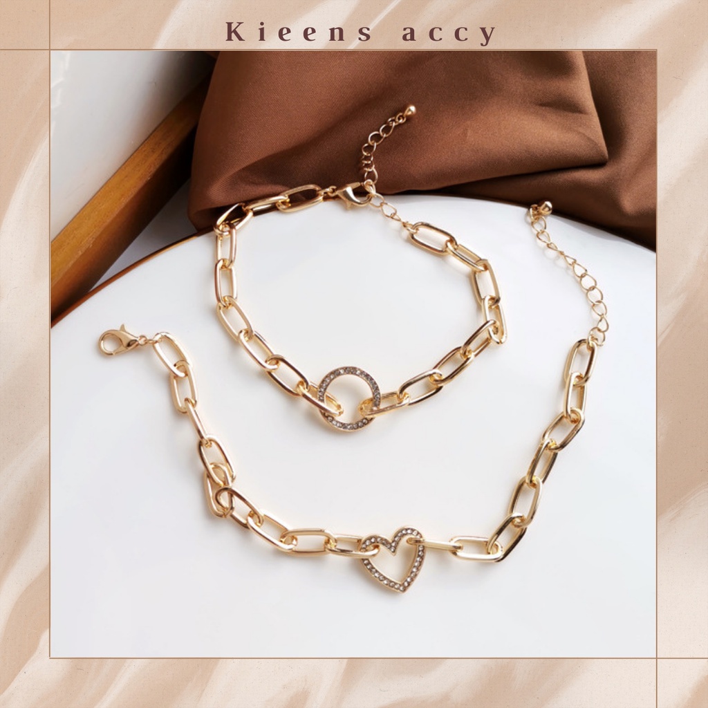 Lắc tay nam nữ rẻ hợp kim đôi L102