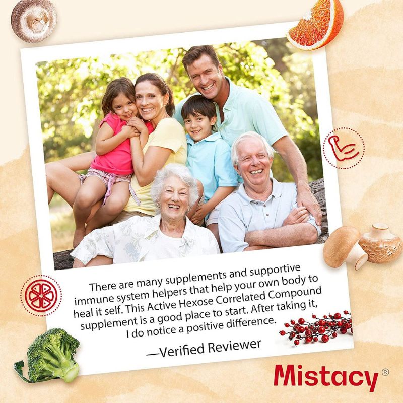 Tinh Chất Liposomal AHCC 1500mg Beta Glucan Chống Lão Hóa Giảm Diệt HPV 120v