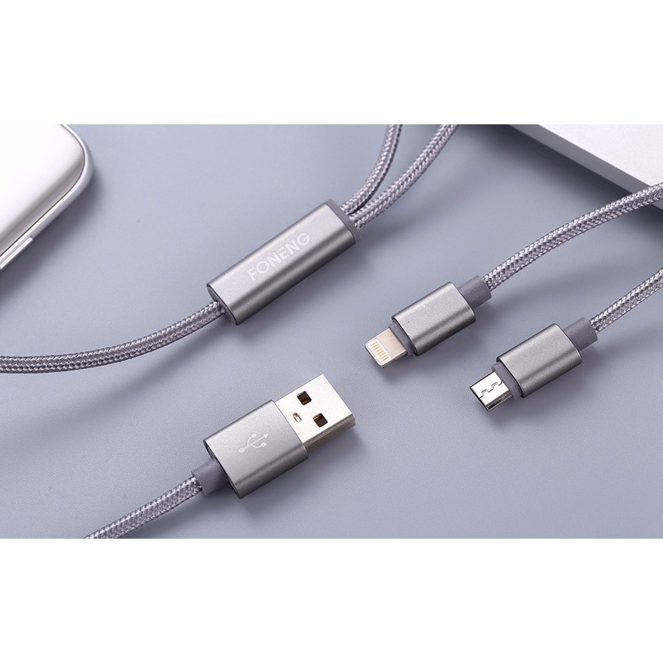 CÁP SẠC 2 TRONG 1 FONENG ST2S144