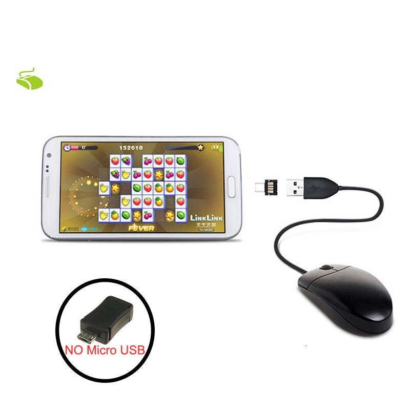Đầu Chuyển Đổi OTG Micro USB Type C Đực Sang USB 2.0 Cái