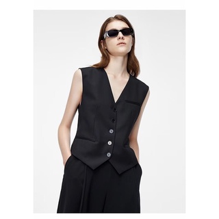 (Hàng Chuẩn - Có Clip) Áo Gile Dáng Rộng Phom Đẹp - BLA22001