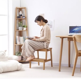 Ghế gỗ  2 tầng xếp gọn