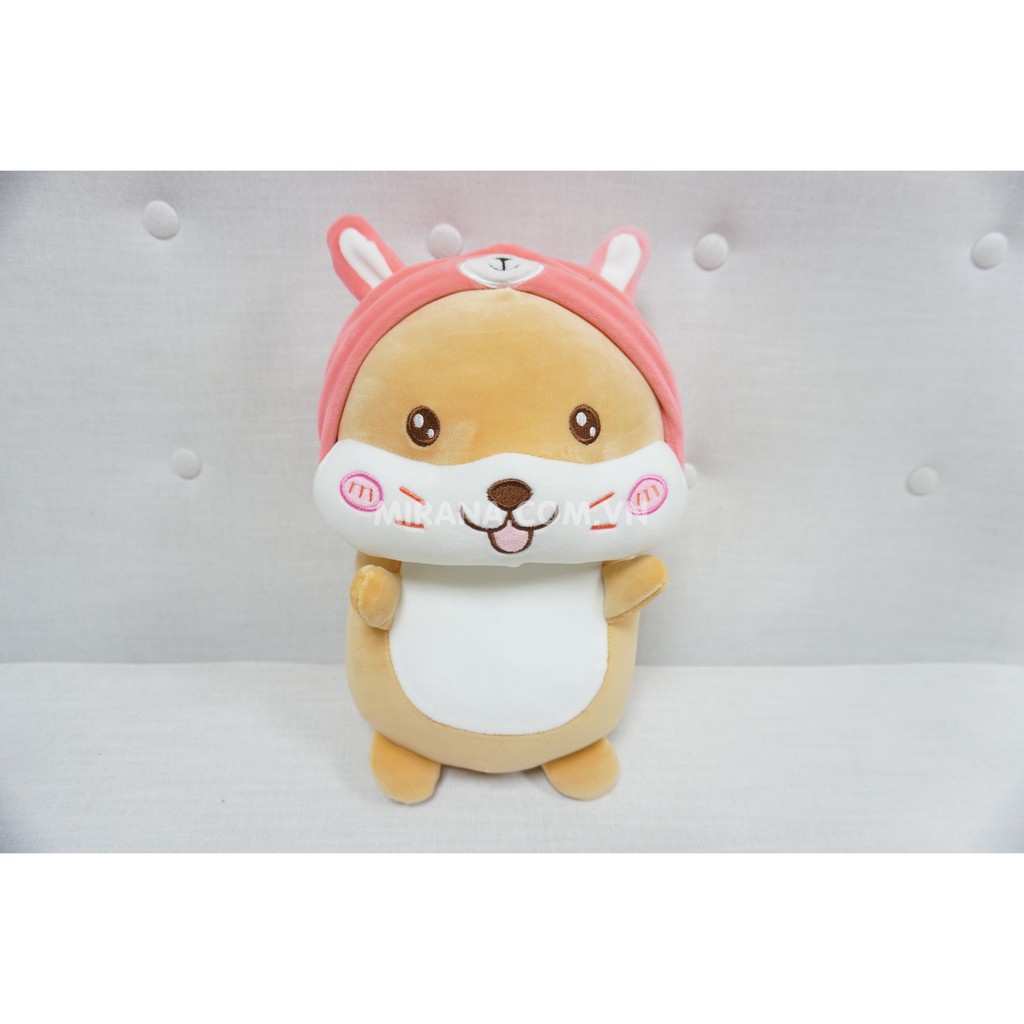 &lt;Hàng Xưởng&gt;Gấu Bông Chuột Hamster Đội Mũ Siêu Nhí Nhảnh - TB28