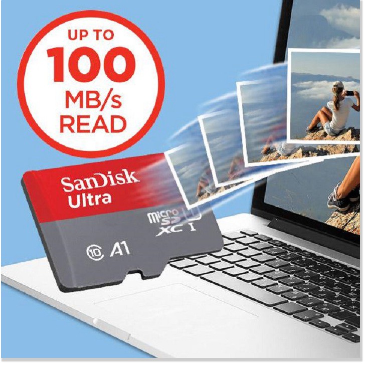 Thẻ Nhớ MicroSDHC SanDisk Ultra 16GB 98 MB/S - Mr Xiaomi