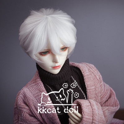 Bộ Tóc Giả Ngắn DW006 bjd Cho Búp Bê Tỉ Lệ 1 / 3 1 / 4 1 / 6