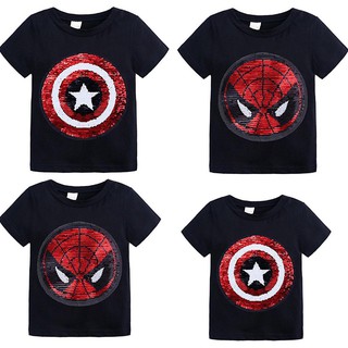 Áo Phông Bé Trai 12KIDS 100% Cotton Cao Cấp Công Nghệ Domino Đổi Hình Độc Đáo (10-25kg)