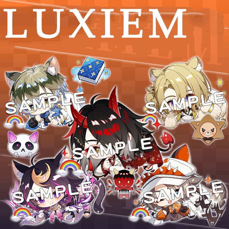 Móc Chìa Khóa Hình Nhân Vật Anime Jason LUXIEM NIJISANJI Dễ Thương