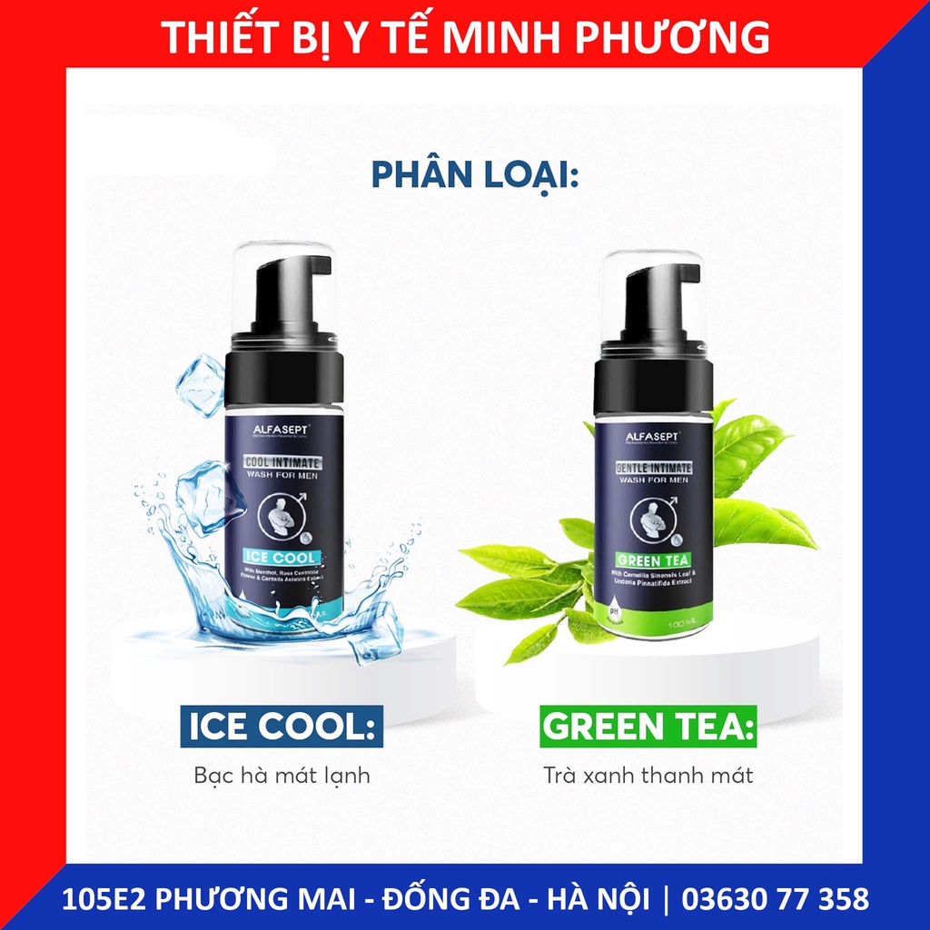 Dung dịch vệ sinh Nam ALFASEPT GENTLE WASH