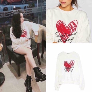 Áo sweater trái tim
