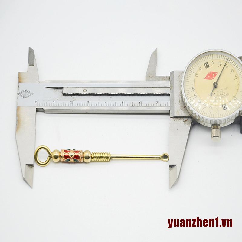 [Hàng mới về] Dụng cụ lấy ráy tai bằng đồng thau chất lượng cao