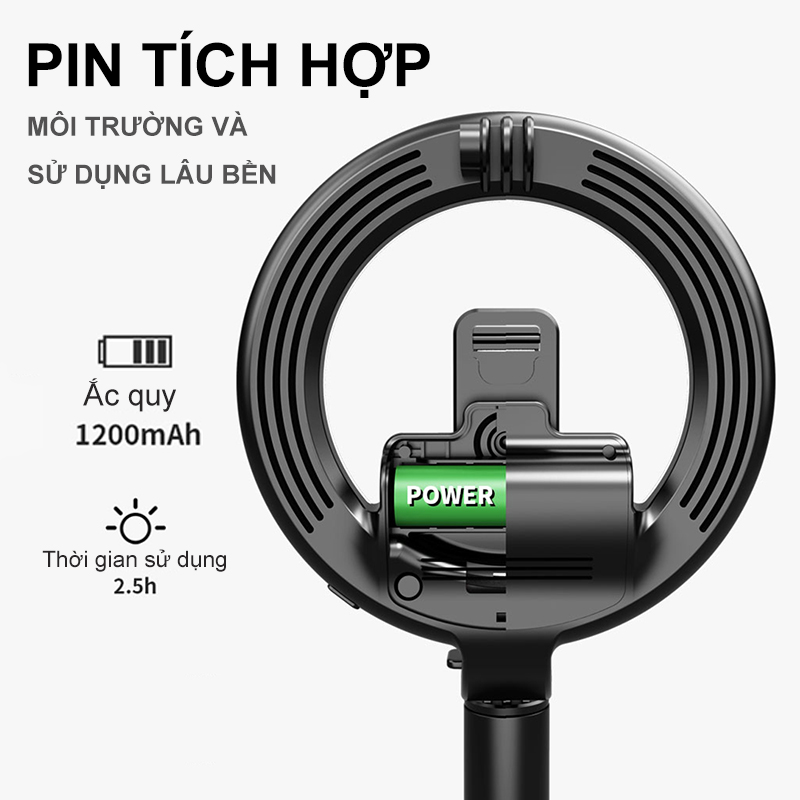 Mini Đèn Livestream - Có đèn Led sáng chụp ảnh đẹp hơn - Chụp ảnh Makeup