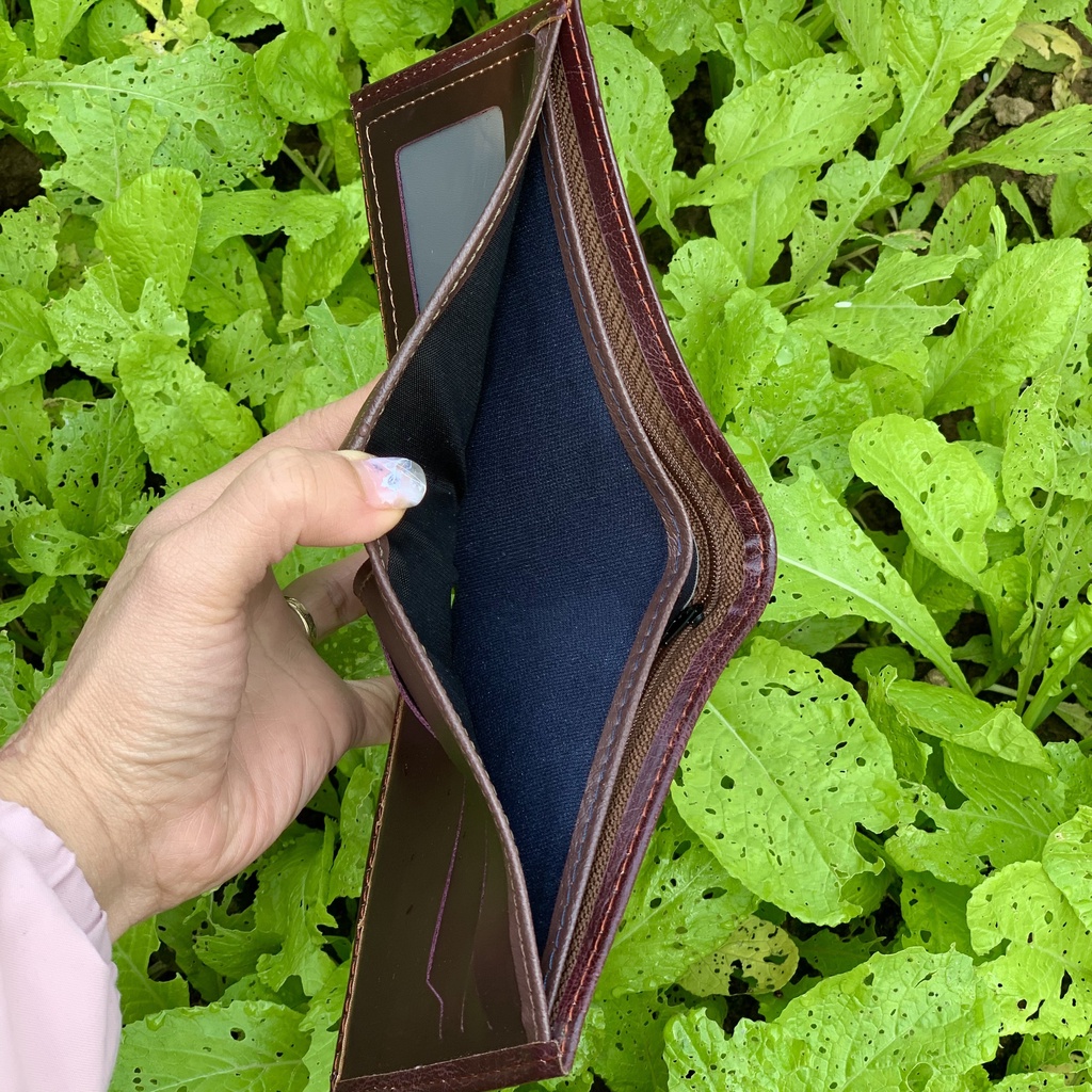 Ví nam da PU vân cá sấu, ví da nam hàng đẹp giá rẻ mã HY8
