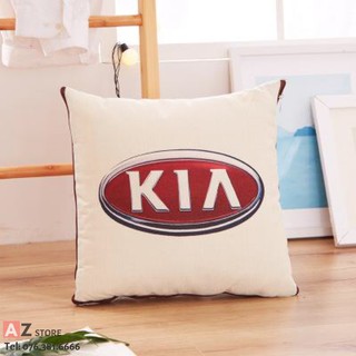 Gối và chăn (mền) 2 trong 1 (logo KIA) - Sử dụng làm tựa lưng, chăn đắp văn phòng hoặc ô tô tiện dụng