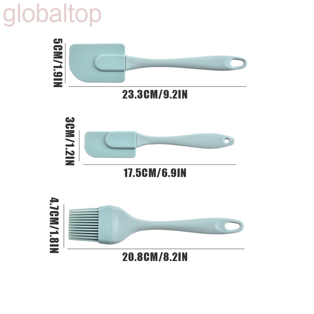Bộ 3 Cây Vét Bột Bằng Silicone