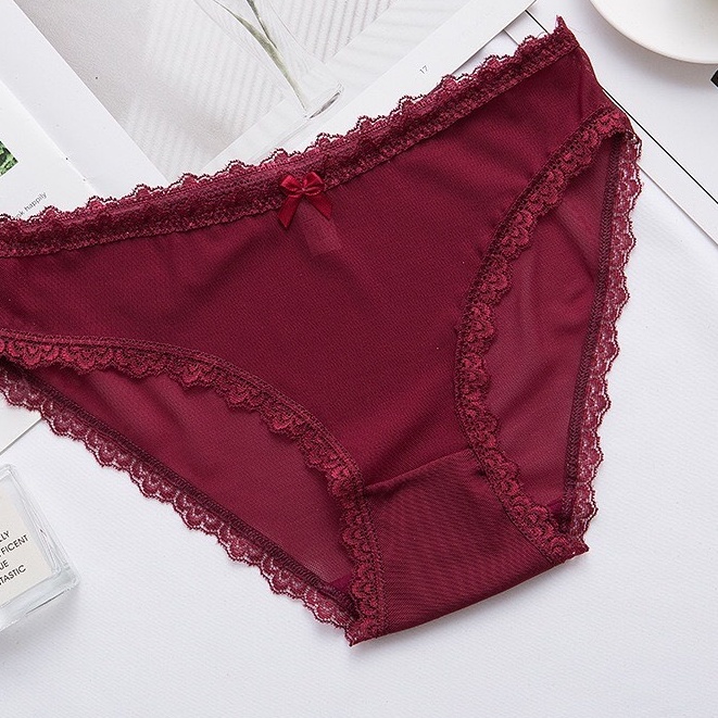 Quần Lót Nữ Lưới Sexy Gợi Cảm Ôm Dáng Không Tạo Hằn Cao Cấp Kháng Khuẩn 1016