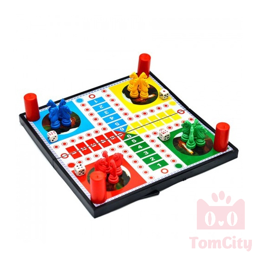 Bộ Đồ Chơi Cờ Cá Ngựa Nam Châm Cỡ Đại 38x38cm Có Hộp Đựng - Đỗ Gia