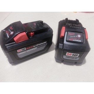 Pin milwaukee 18v 12.0ah hàng đẹp trên 95%