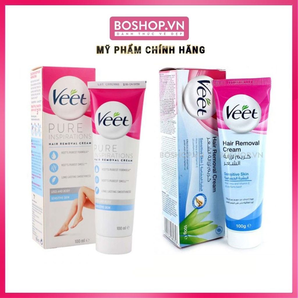 Kem Tẩy Lông Veet Sạch Lông Hiệu Quả 100ml