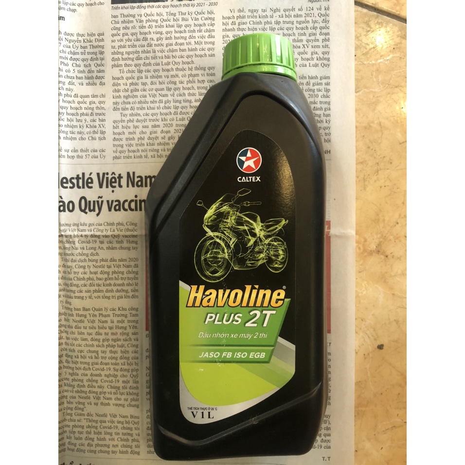Dầu nhờn xe máy 2 thì Havoline