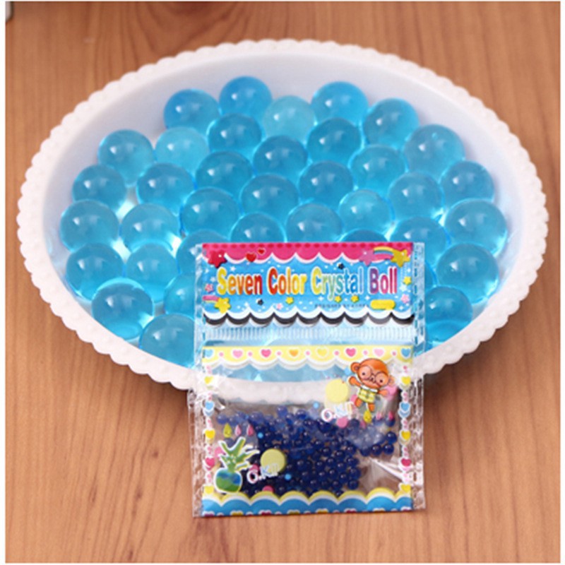Gói 200 vHạt nở,hạt tinh thể nguyên liệu làm slime-Hạt nở giữ ẩm trồng cây thủy canh
