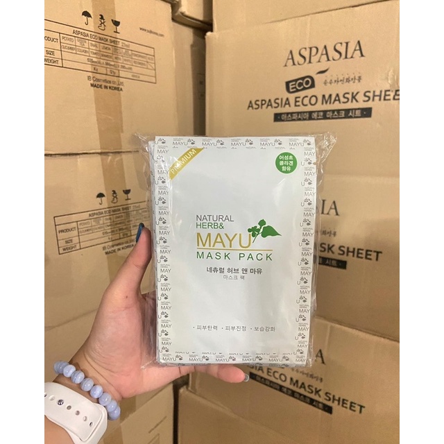 Mặt Nạ Mayu Camellia Mask Pack
