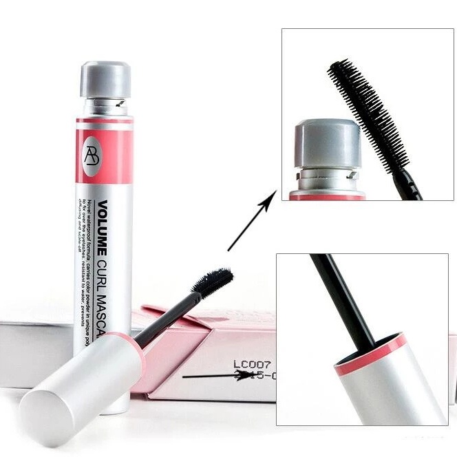 [Hàng mới về] Mascara sợi tơ 4D 12ml màu đen chống nước lâu trôi làm dài dày và cong mi hiệu quả