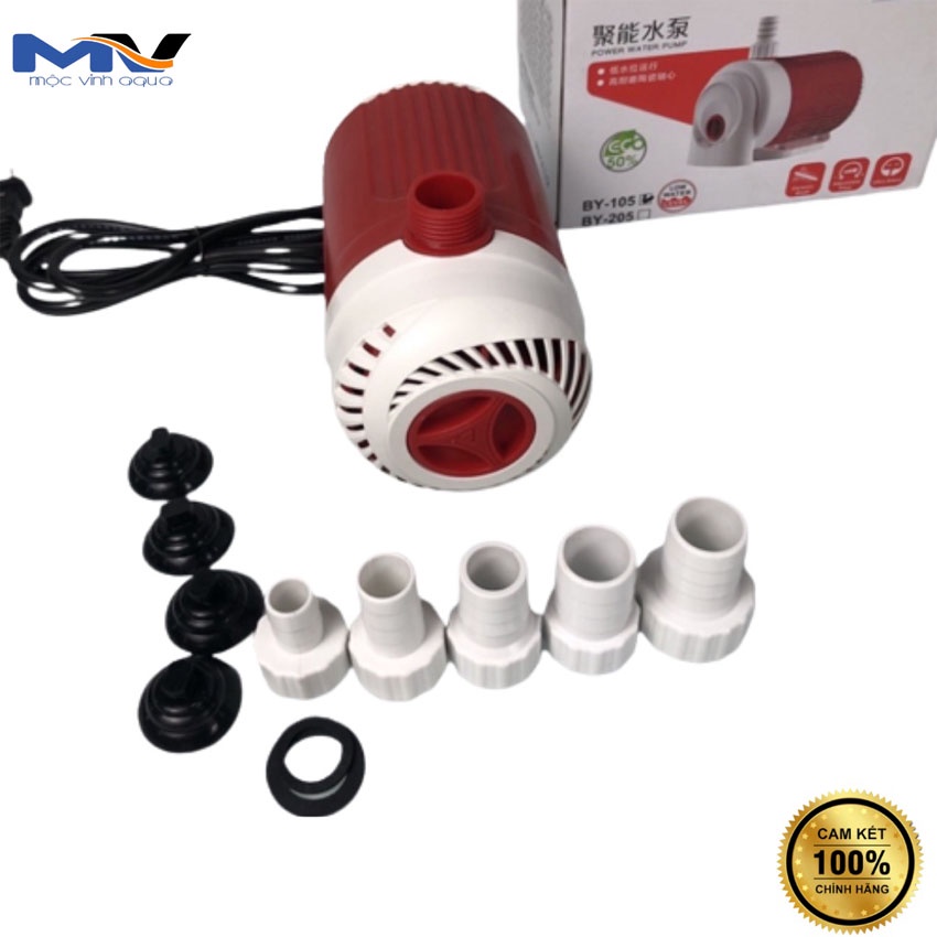 Máy bơm chìm Baoyu BY-101/BY-102/BY-103/BY-104/BY-105/BY-106/BY-107 công suất 6w đến 90w