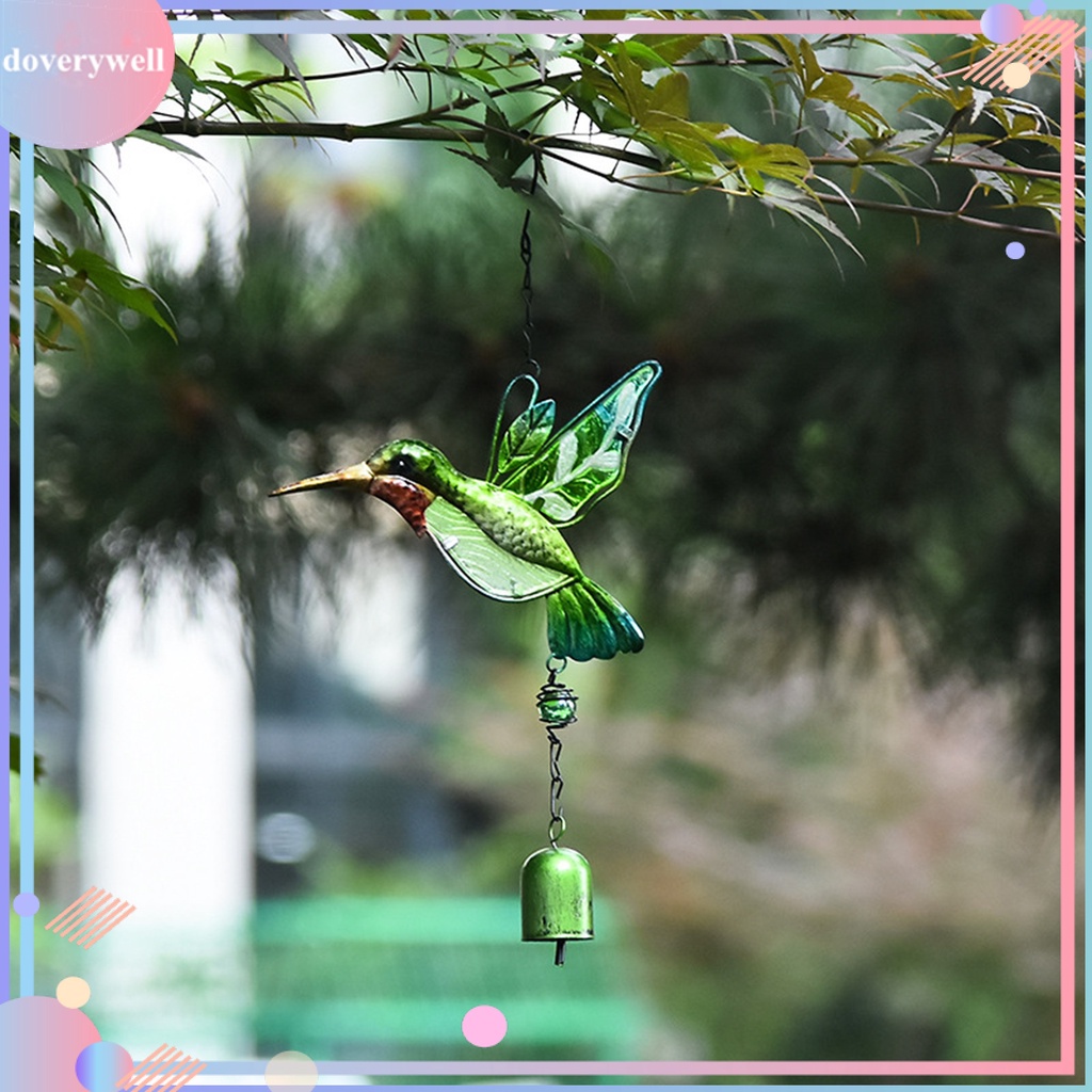 Chuông gió treo cửa kính hình chú chim dễ thương xinh xắn