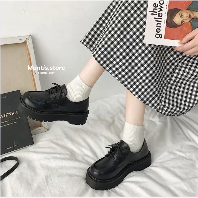 GIÀY OXFORD CLASIC LOLITA ĐẾ 4cm CÓ SẴN