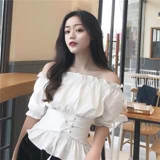 [A221] ÁO TRỄ VAI HÀN QUỐC BÓ EO