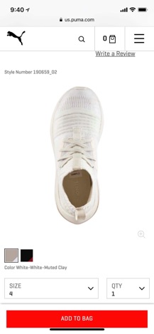 Giày IGNITE Limitless SR evoKNIT hiệu PUMA