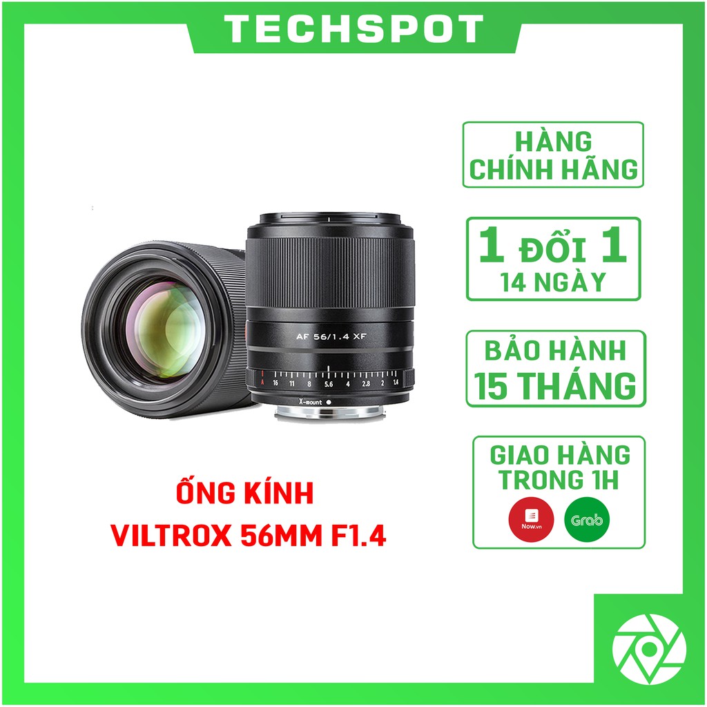 [Mã SKAMSALE8 giảm 10% đơn 200K] Ống kính Viltrox 56mm F1.4 Auto Focus cho Fujifilm Hàng Chính Hãng