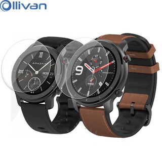 Kính cường lực viền cong bảo vệ mặt đồng hồ Amazfit GTR 47mm 42mm