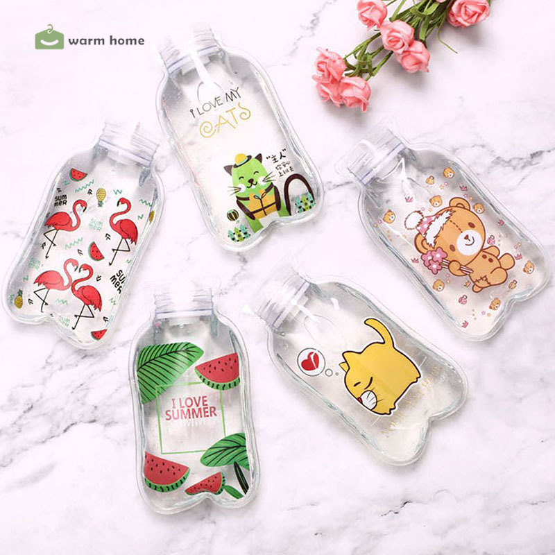 Túi chườm nóng trong suốt thiết kế họa tiết hoạt hình dễ thương xinh xắn