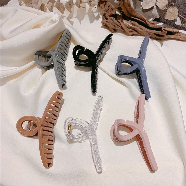 Kẹp tóc nữ kiểu càng cua 383 kẹp tóc hàn quốc hot trend nhiều màu cực xinh