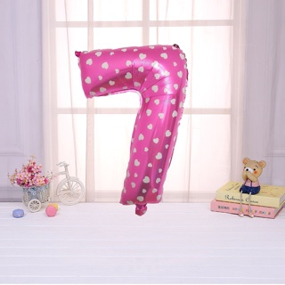 Bong bóng số sinh nhật lớn 70cm