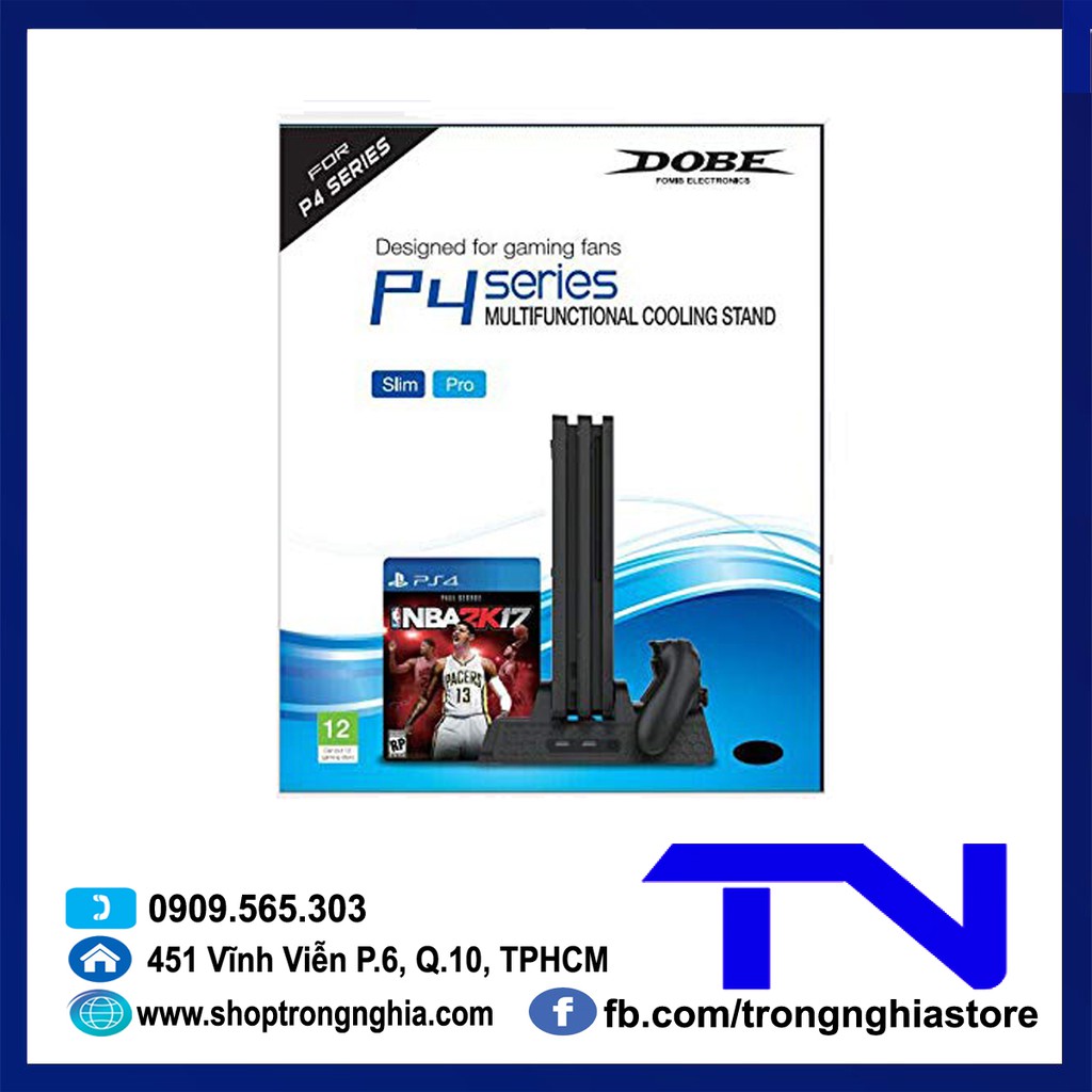 [Mã ELHAMS5 giảm 6% đơn 300K] Đế Đứng Tản Nhiệt Dành Cho Máy PS4 Slim/PS4 Pro [Phiên Bản Mới]