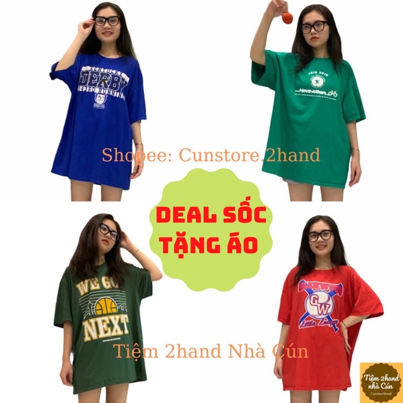 Áo thun mỹ 2hand bigsize Loại 1 Mới 96-99% Phông mỹ 2hand unisex oversize nam nữ form rộng vintage- Cunstore.2hand