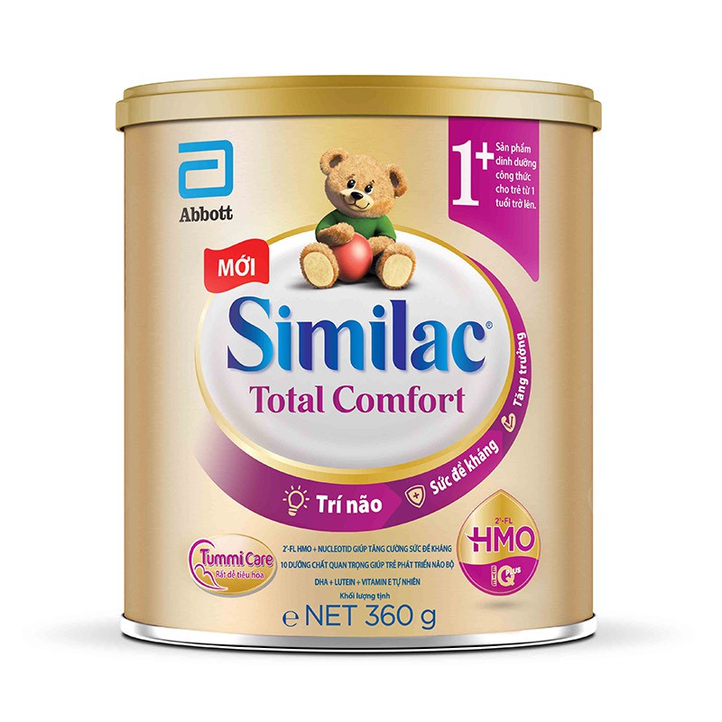 Combo 3 lon Sữa Similac Total Comfort số 1+ 360g