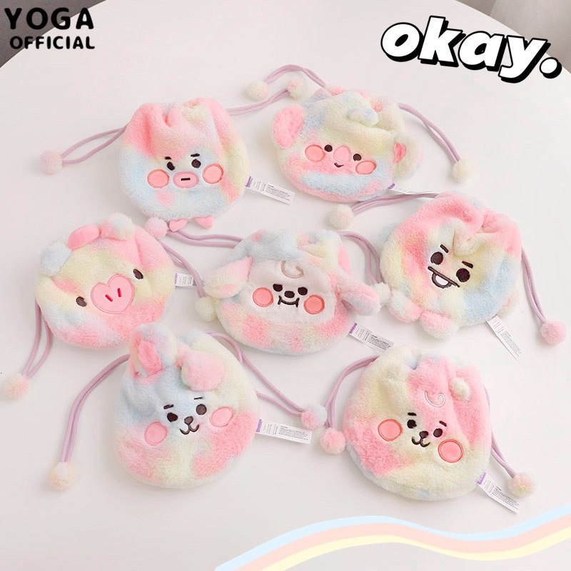 Móc khóa nhồi bông hình búp bê  xinh xắn