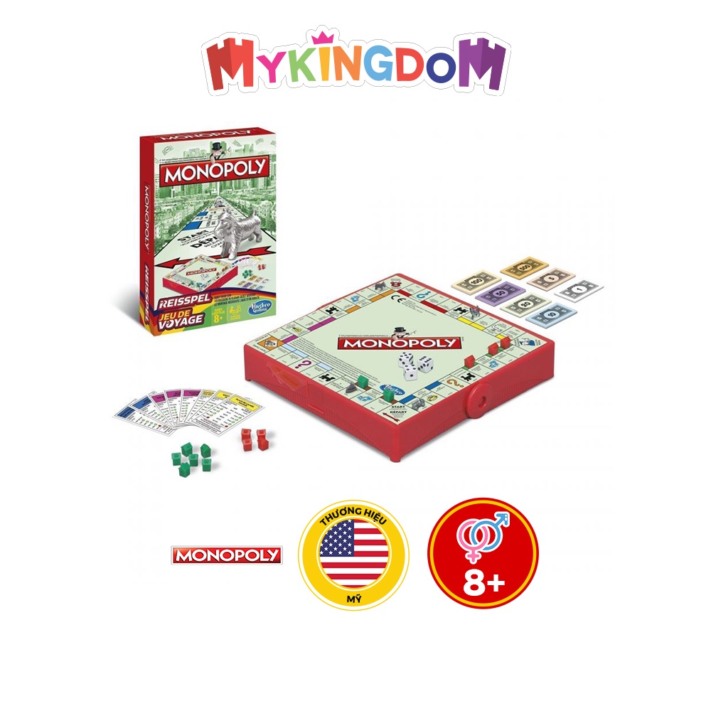 Trò chơi Monopoly Cơ bản Grab &amp; Go B1002