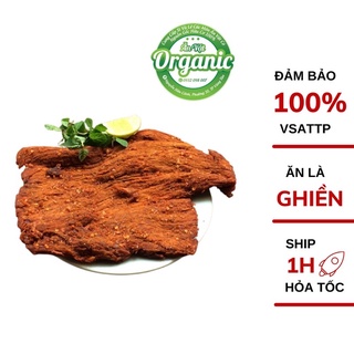 Khô bò nhà làm đóng lon pet 250g