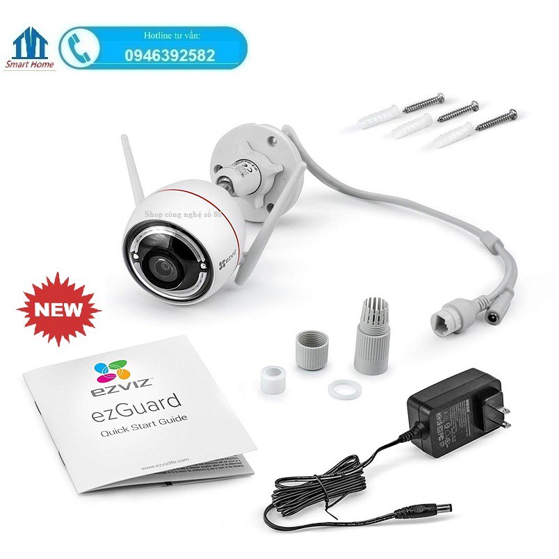 Camera Wifi 2MP EZVIZ C3W 1080P (CS-CV310-A0-1B2WFR)