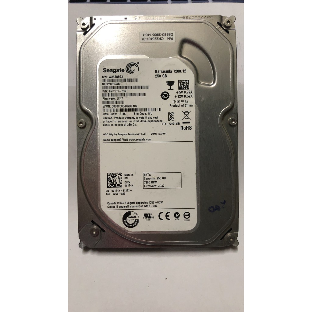 Ổ cứng máy bàn 160g,250,320,500g western, hitachi, seaget, toshiba, samsung