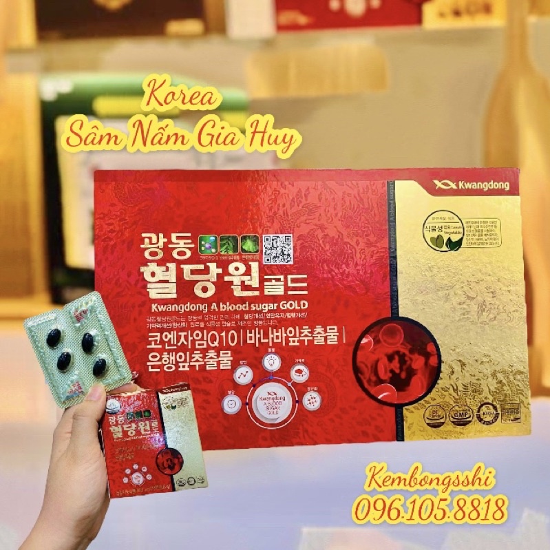 [HÀNG MỚI VỀ] Viên Uống Ổn Định Huyết Áp, Tiền Đình, Tiểu Đường, Mỡ Máu Hàn Quốc