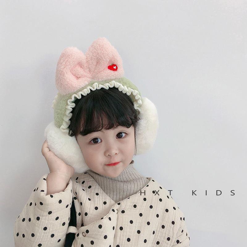 Chụp Tai Giữ Ấm Mùa Đông Chống Lạnh Bảo Vệ Tai Dễ Thương Cho Bé