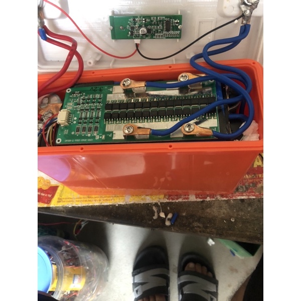 Bình pin lifepo4 chống nước 12,8v 52ah